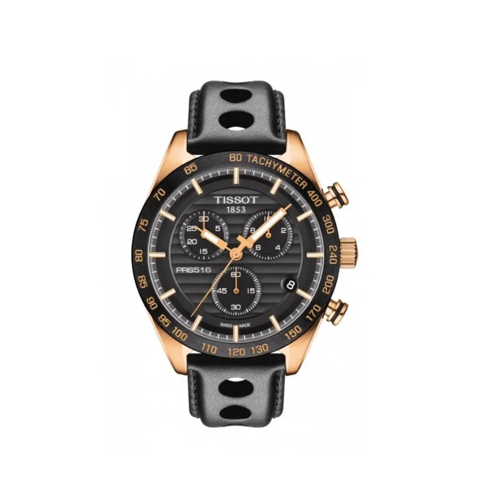 Tissot Men's Gold PRS 516 Watch T100.417.36.051.00